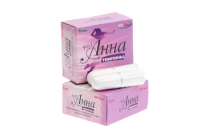 Тампоны «Анна» люкс Спорт super — 8 шт