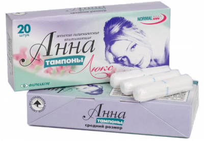 Тампоны «Анна» Люкс средний размер —  20 шт