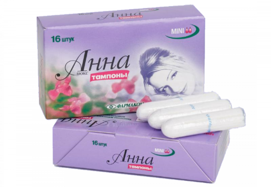  Тампоны «Анна» Люкс мини — 16 шт